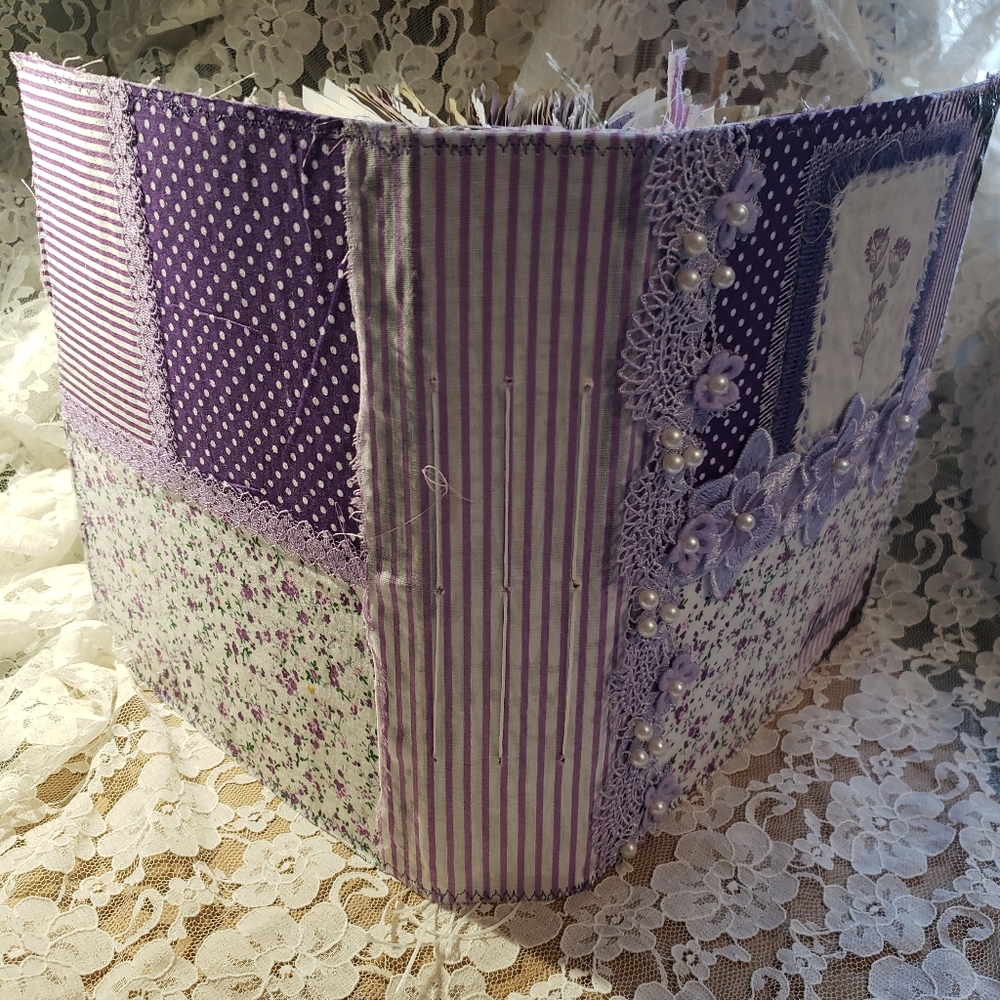Junk journal. purple theme - Picture 2 of 12